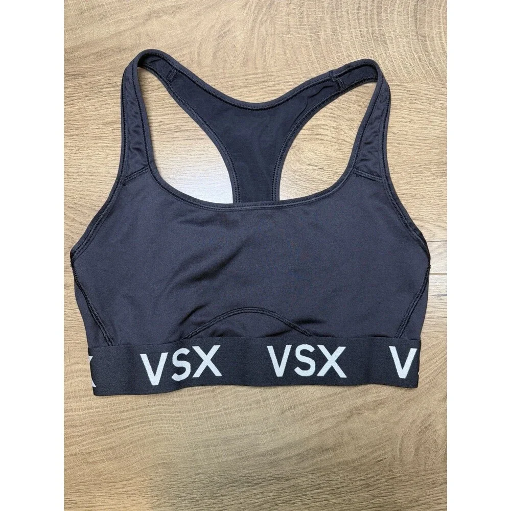 Victoria’s Secret Sports Bra Black Women’s Small
